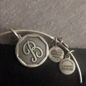 Alex and Ani bracelet initial B